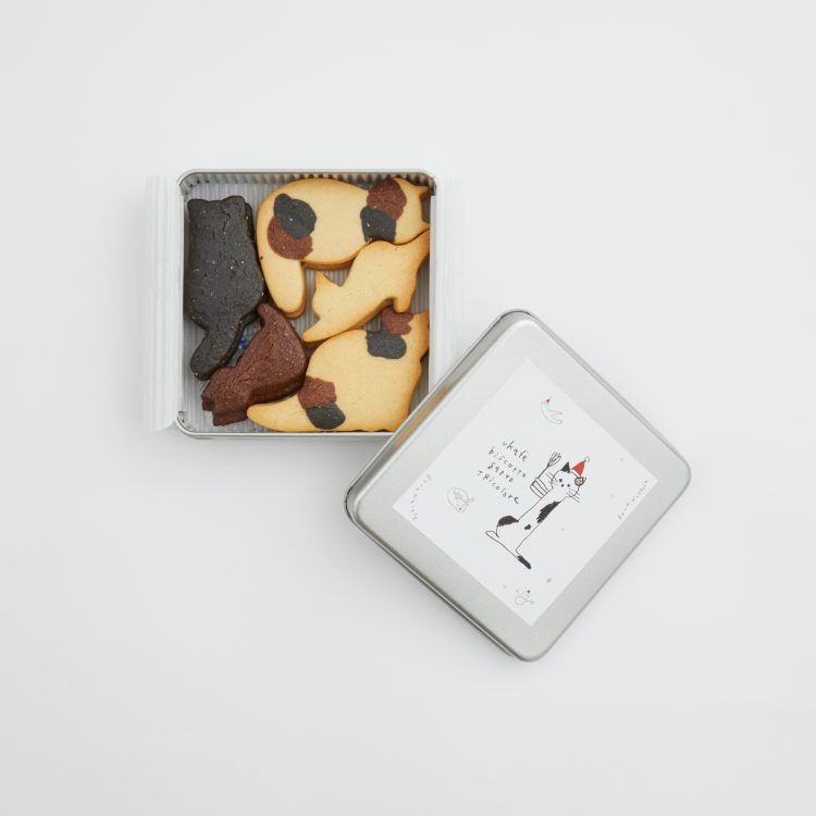 ギフトにおすすめ！ukafeで人気の猫クッキーがクリスマス限定のパッケージで登場画像