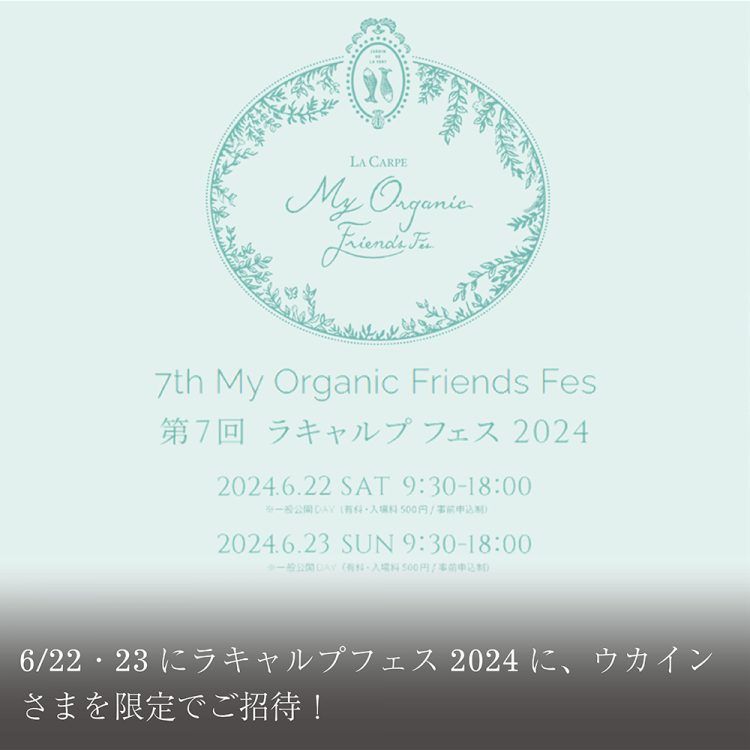 ウカインさま限定ご招待！6/22・23にラキャルプフェス 2024が開催画像