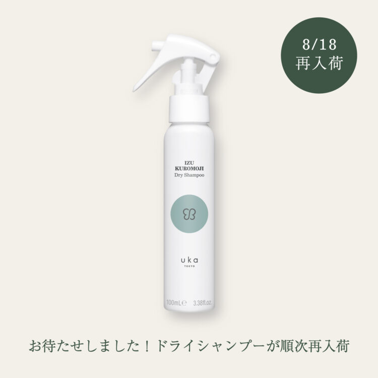 お待たせしました!ドライシャンプーが順次再入荷画像